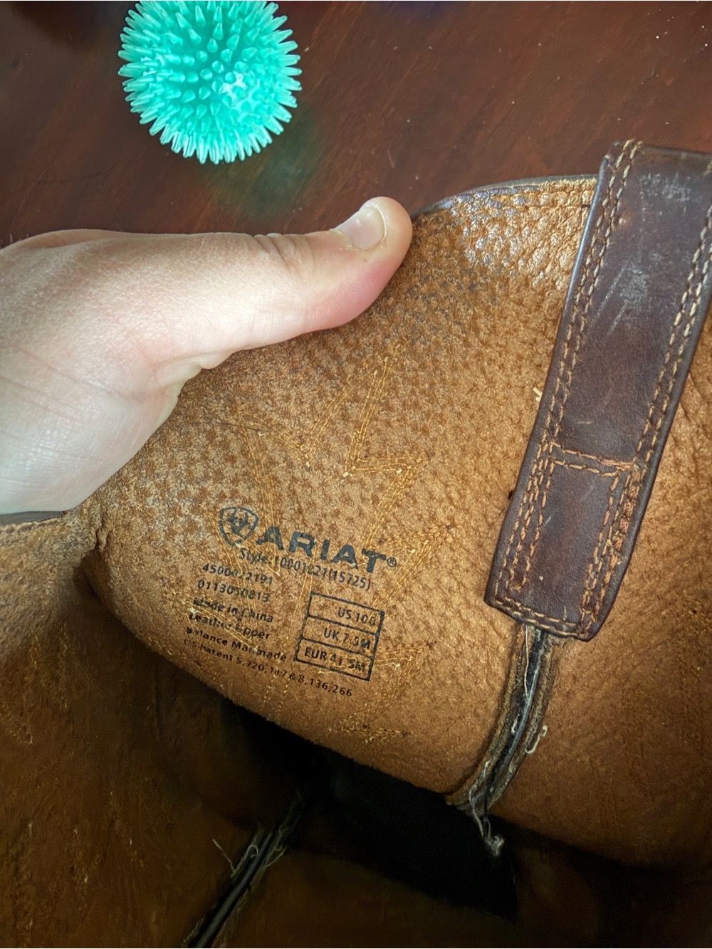 Ariat Heritage R Toe Western Boots - Picture 6 of 6